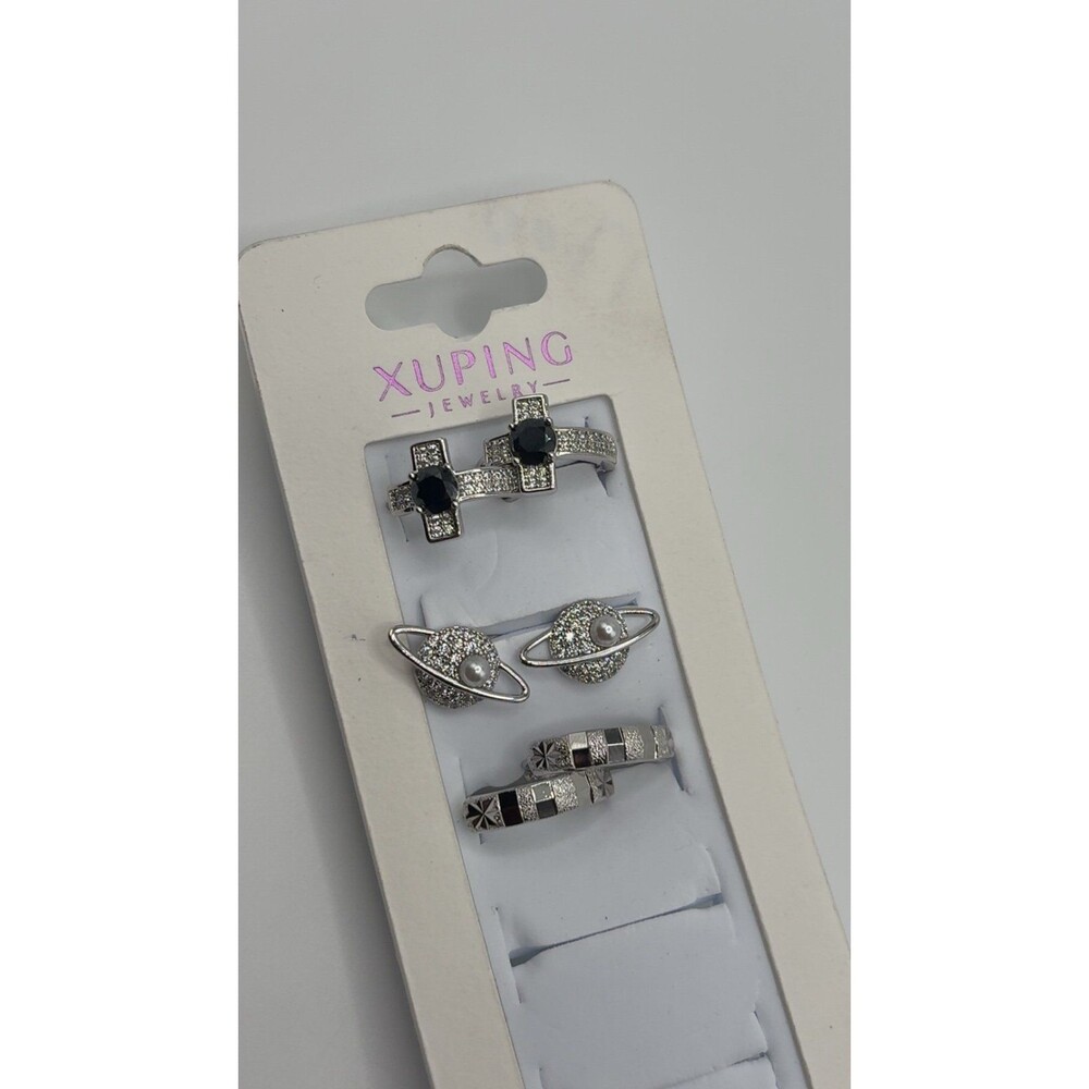 XUPING Jewelry Set of 3 Rings